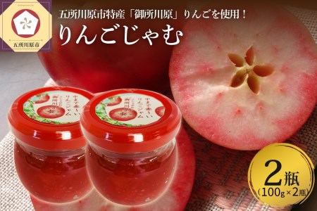 ジャム 中まで赤～いりんごジャム100g×2瓶