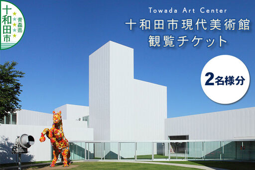 十和田市現代美術館観覧チケット（2名様分）青森県十和田市 ＜レターパックプラス＞