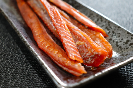 渓流サーモン 燻製ソフトとばジャーキー 30g×6パック