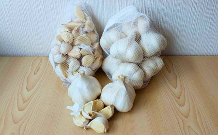 ニンニク バラ250g ネットと大玉の1ネット(2Lサイズ)セット