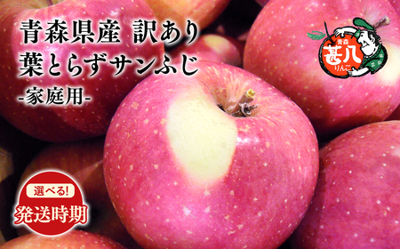 1月発送 訳あり 家庭用 甚八りんご 葉とらずサンふじ3kg[青森県 平川市 マルジンサンアップル]1月発送 青森 青森県産 平川 りんご リンゴ 林檎 くだもの 果物 フルーツ