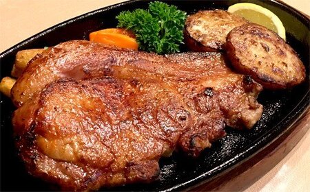 [リクエスト品]紋別産 山と海のWステーキセットA