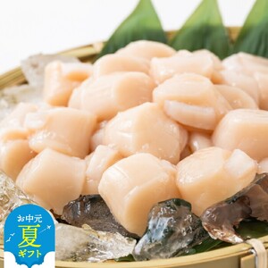 [お中元]大粒!冷凍帆立貝柱500g×2(計1kg)