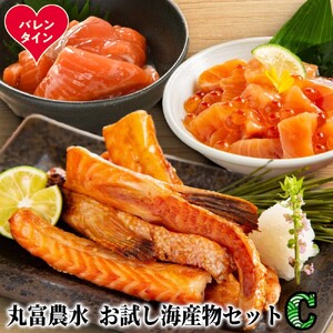 [バレンタインデー]丸富農水お試し海産物セットC