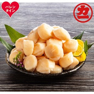 [バレンタインデー]オホーツク産ほたて貝柱特大サイズ1kg