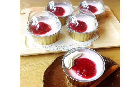 cafe ほの香のラズベリームース 5カップセット