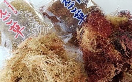 青森えご草 えご黒晒 70g えご白晒 50g えご 晒えご もちもち 磯の香り サラダ 刺身 酢の物 えご草 乾燥 青森県 深浦町