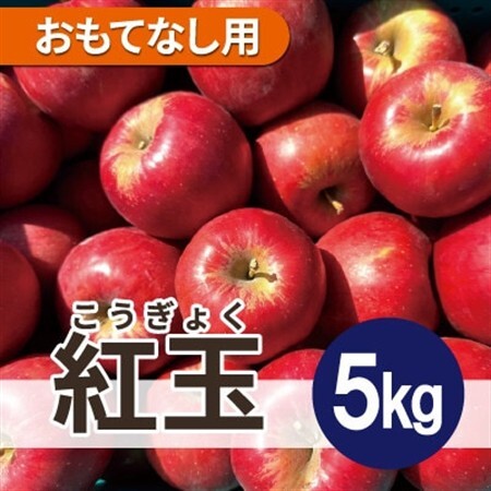 [12月出荷予定] 紅玉 約5kg おもてなし用[配送不可地域:離島・沖縄県]