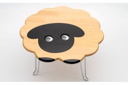 サフォーク羊のテーブル