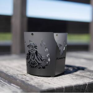 フェニックスライズの小型コンロ「ほたる ブラック」[配送不可地域:離島・沖縄県]