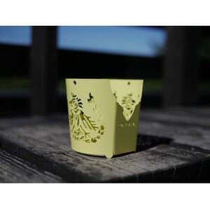 フェニックスライズの小型コンロ「ほたる チタンイエロー」[配送不可地域:離島・沖縄県]