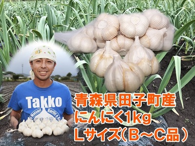 ふくふくファーム 田子町産にんにくご家庭用L1kg(B〜C品)