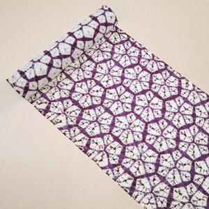 [ 南部しぼり 紫根染 ] 正絹着尺地 草紫堂 南部紫根染 和装 着物 伝統工芸 工芸品