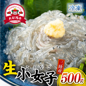 小女子 こうなご 刺身 500g ＼ 刺身 /