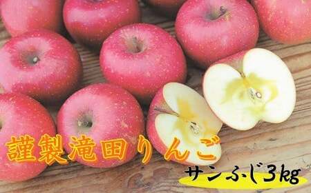 花巻産 謹製滝田りんご(サンふじ)[予約受付] [304]