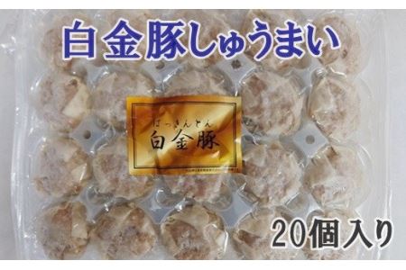 白金豚しゅうまい 20個入り [889]