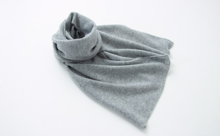 天使のマフラー カシミヤ マフラー | ミディアムグレー H0129