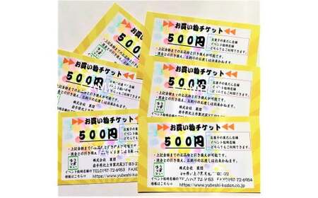 株式会社 菓団で使える3000円分チケット(500円×6枚)お買い物チケット(500円×6枚)商品券 金券 チケット 有効期限なし 地元のお菓子屋さん 銘菓 和菓子 お土産 おもたせ 岩手県北上市 C0337 菓団
