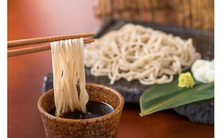 [年越し限定:12月29日発送]石臼挽き 手打ち蕎麦 (そばつゆ&薬味付き) 4食分 年越しそば 岩手県 北上市 E0076-01