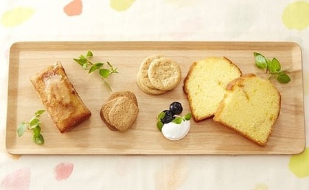 【思いやり型返礼品】ゆずまるニコニコおかしセット 【 お菓子 セット パウンドケーキ クッキー 岩手 陸前高田 】RT535