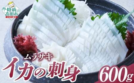 [スライス済] 国産ムラサキイカ スライス 120g(20枚)×5パックセット いか