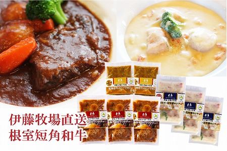 3種のシチュー・カレーセット(計8P)