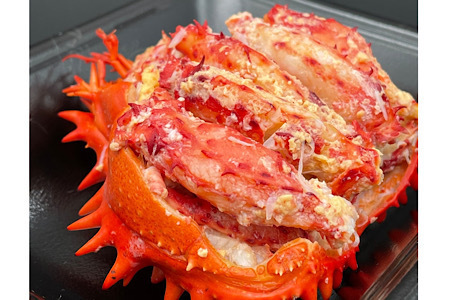 【12/31決済分まで1月中配送】 【北海道根室産】冷凍花咲蟹甲羅盛85g×3P C-89008