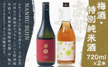 [南部美人]梅酒&特別純米酒セット