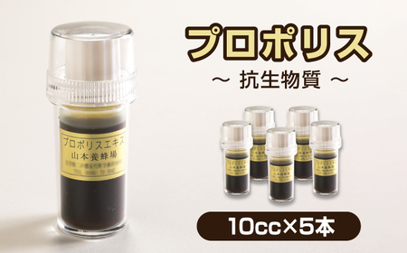 抗生物質 プロポリス 50cc 【山本養蜂場】 ／ 稀少 ギフト
