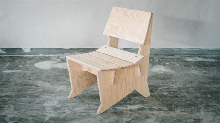 Kujira Chair(完成品/クリアオイル塗装)