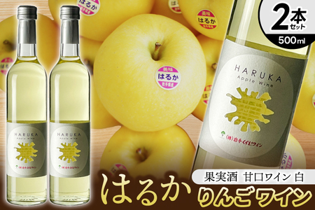 りんごワイン「はるか」2本セット(EX002)ワイン