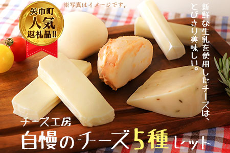 チーズ工房・自慢のチーズ5種類セット