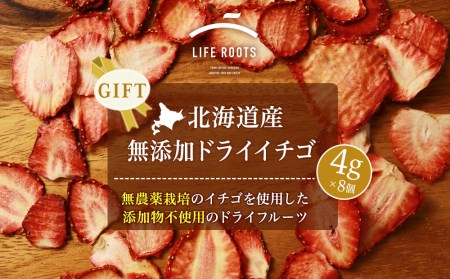 [ギフト用][北海道産]無添加ドライイチゴ
