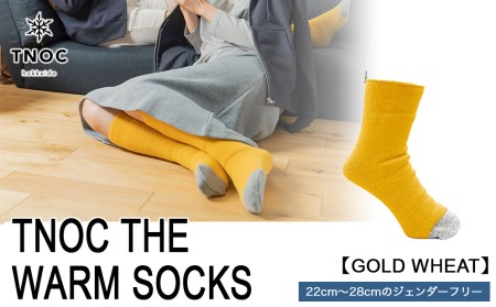 TNOC THE WARM SOCKS[GOLD WHEET]