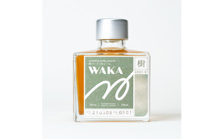 和ハーブリキュール 和花 樹 200ml×1本 リンゴ 柚子 ヒノキ ごぼう サザンウッド ローズゼラニウム ウイキョウ 生姜 香草 ハーブ リキュール 酒 お酒 食前酒 食後酒 ギフト プレゼント 季節 四季