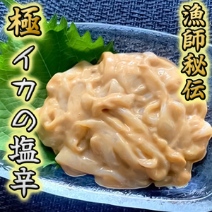 自家製 いか塩辛 400g ( 100g × 4個 )
