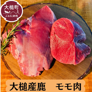 [ジビエ]大槌産 鹿肉(モモ肉 200g×1パック)|岩手県 大槌ジビエ いわて iwate 三陸 MOMIJI