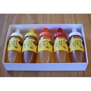 一戸町産はちみつ　はち郎のはちみつ250g×5本箱入(あかしあ、りんご、さくら、くり、ふじ、とち)【1125977】