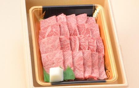 A5ランクの仙台牛肩ロース焼肉用 500g