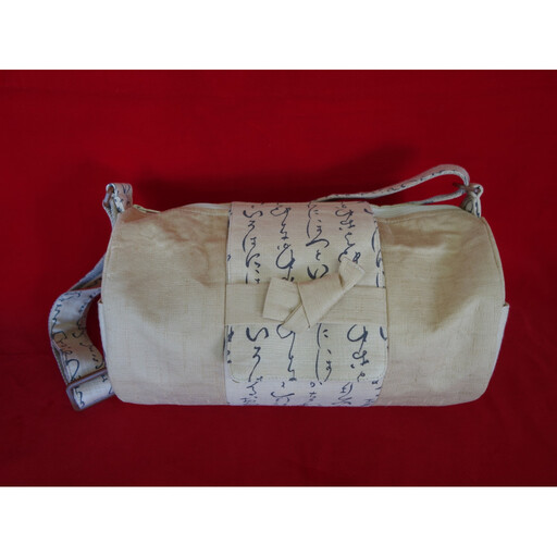 伊達な俵型バッグ(宮城)ベージュ