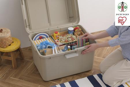 収納　ワイドストッカー　62L　５個セット　AZ-600ベージュ アイリスオーヤマ