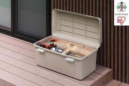 収納　ワイドストッカー　92L　5個セット　AZ-860ベージュ アイリスオーヤマ