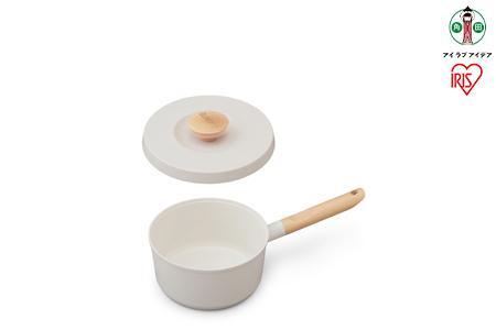 鍋 18cm 片手無加水鍋 LUO-P18 ホワイト LUONTO