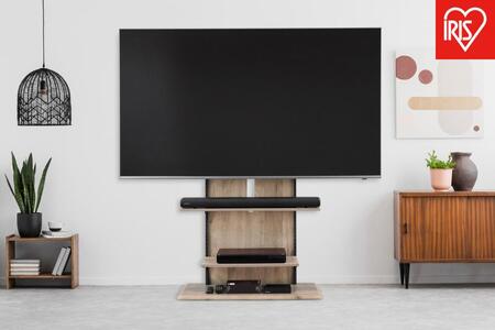 テレビ台 スタンドテレビ台 UTS-900R-LN ライトナチュラル