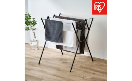 物干し 伸縮タオル干し SWX-700RC ブラック