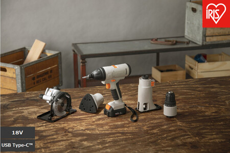 マルチギア ５点セット １８Ｖ JM18A5S サンドベージュ