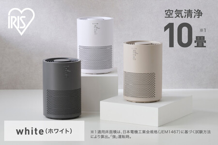 空気清浄機 10畳 AAP-S20C-W ホワイト
