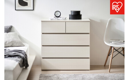 組立簡単ウッドチェスト KKWCｰ790 ホワイト