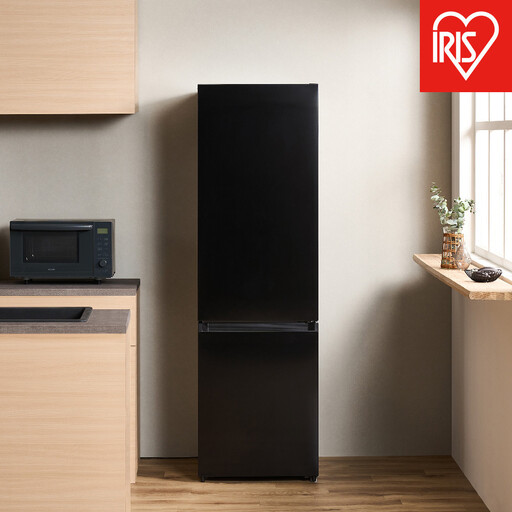 冷凍冷蔵庫 270L IRSN-27B-B ブラック