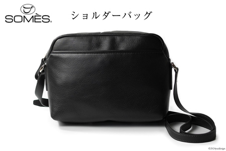 SOMES ショルダーバッグ キャバレッティ （ブラック） CI-02 [ソメスサドル 北海道 砂川市 12260565] レビューキャンペーン